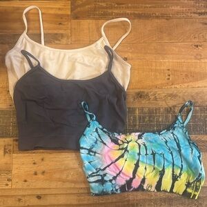 3 pack girls 10-14 camisoles / training bras